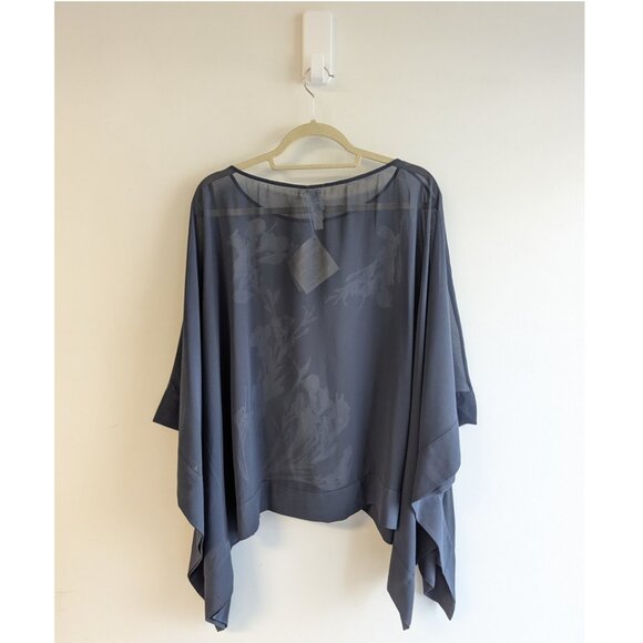 Wynne Layers sheer floral print cape - Picture 4 of 7